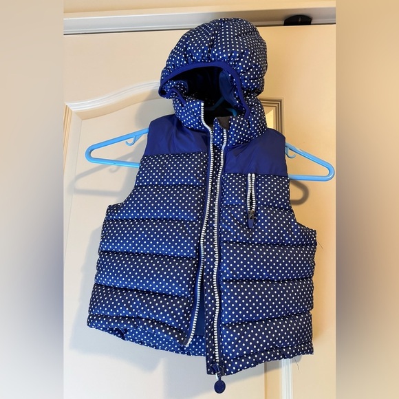 H&M Kids Navy Polka Dot Vest - Picture 3 of 11